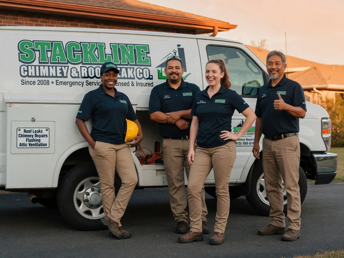 Chimney flashing repair company in Arlington, GA